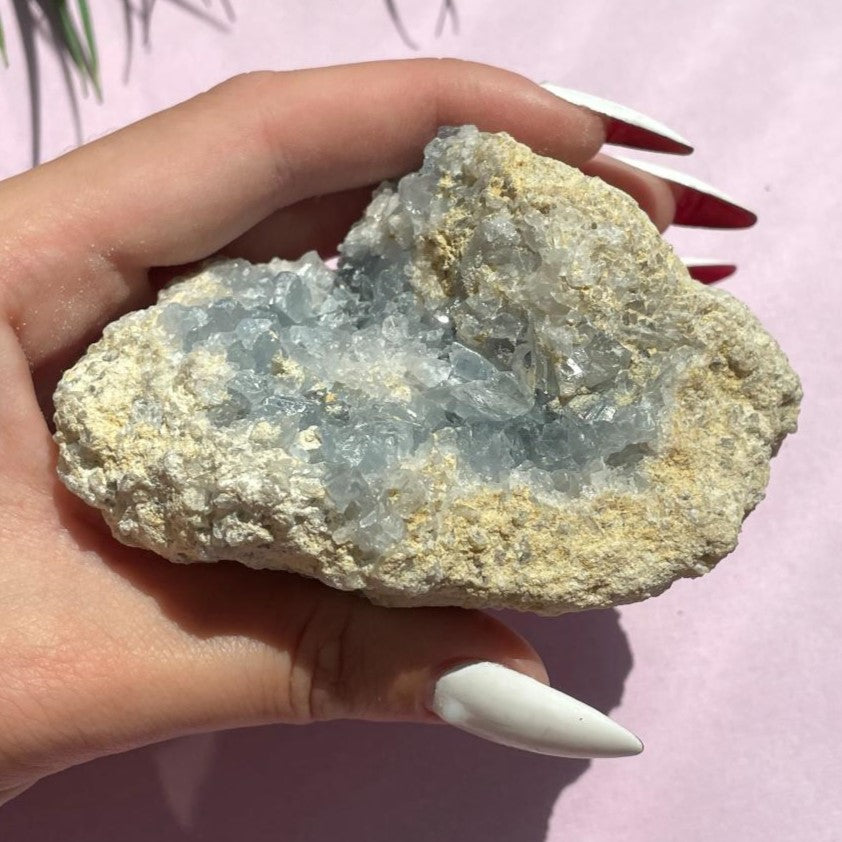 Celestite Cluster N-42 Celestite Cluster N-42